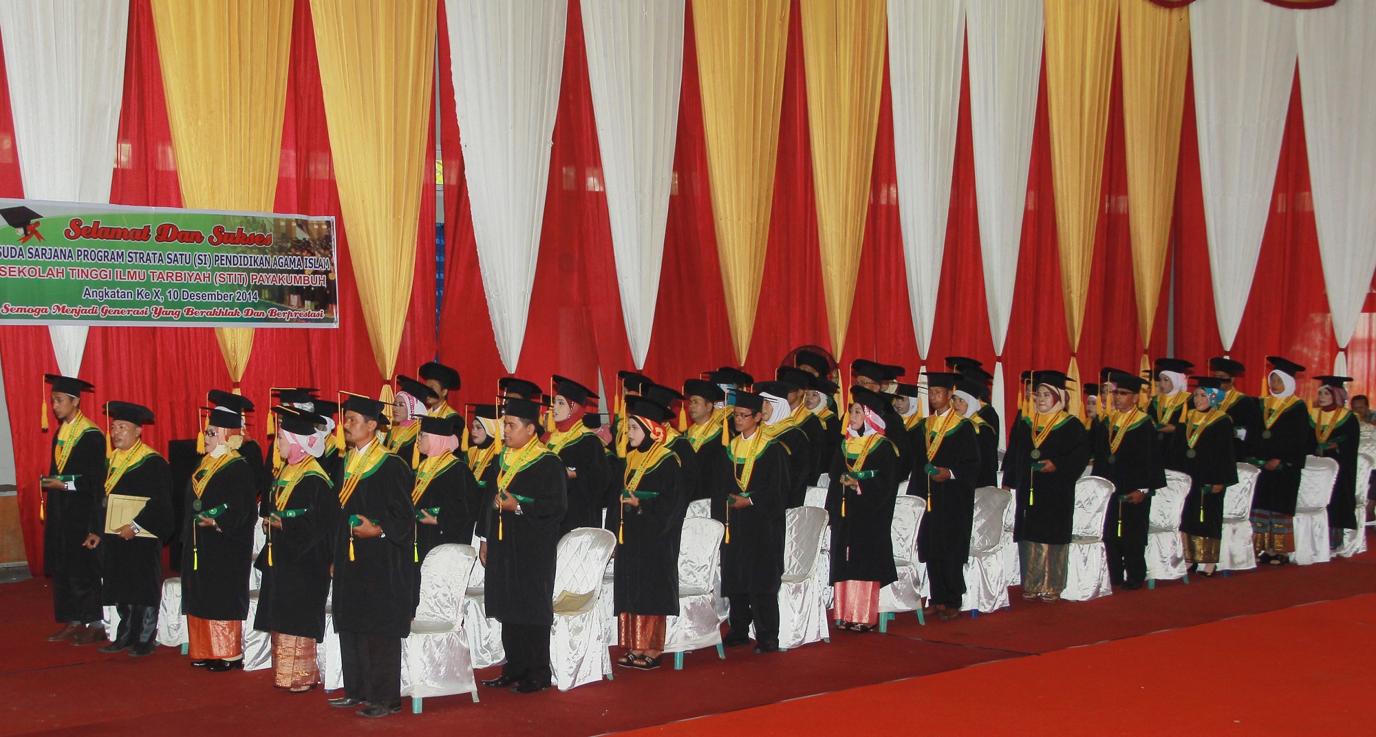 STIT Payakumbuh Wisuda 68 Orang Sarjana